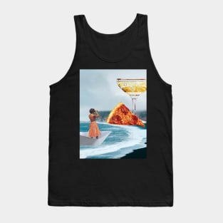 Sighting (Champagne & Pizza) Tank Top